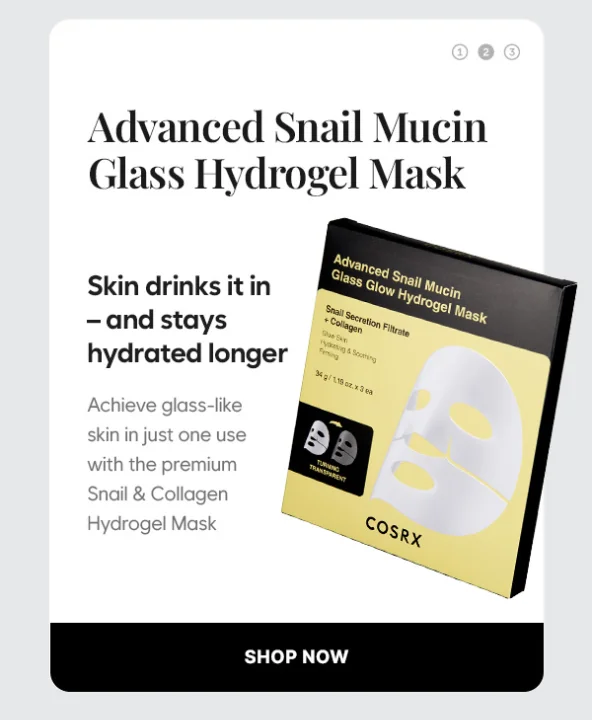 snail hydrogel mask