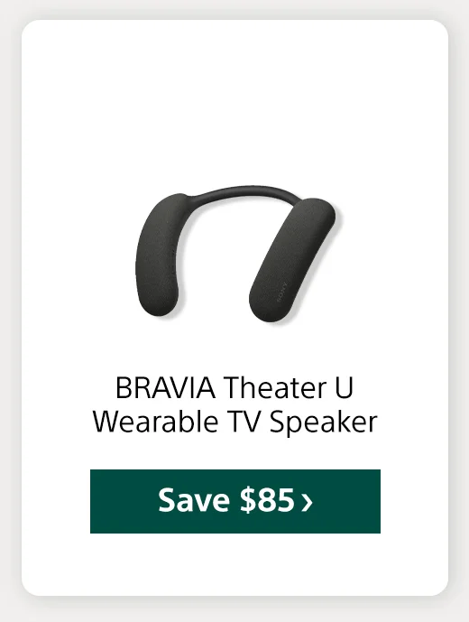 BRAVIA Theater U Wearable TV Speaker