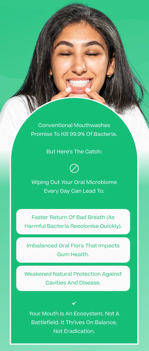 The truth about mouthwash.