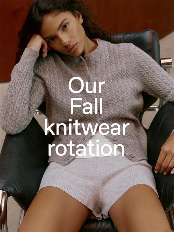 Our Fall knitwear rotation