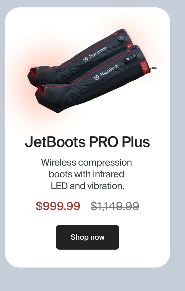 JetBoots PRO Plus | Wireless compression boots with infrared LED and vibration. | $999.99 | Shop now