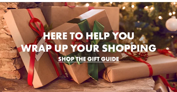 Here to help you wrap up your shopping.