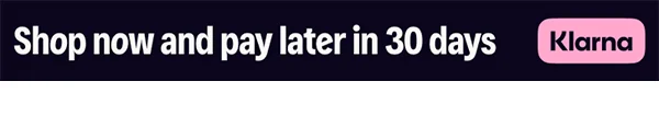 Shop Now and pay later in 30 days. Klarna
