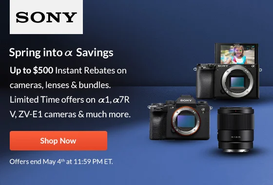 Sony Spring into α Savings | Shop Now