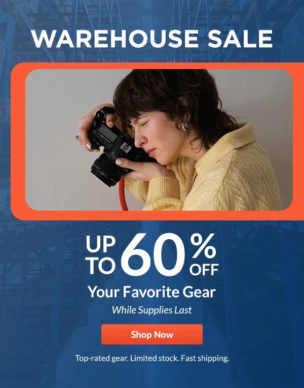 WAREHOUSE SALE  UP TO 60% OFF      |   Shop Now