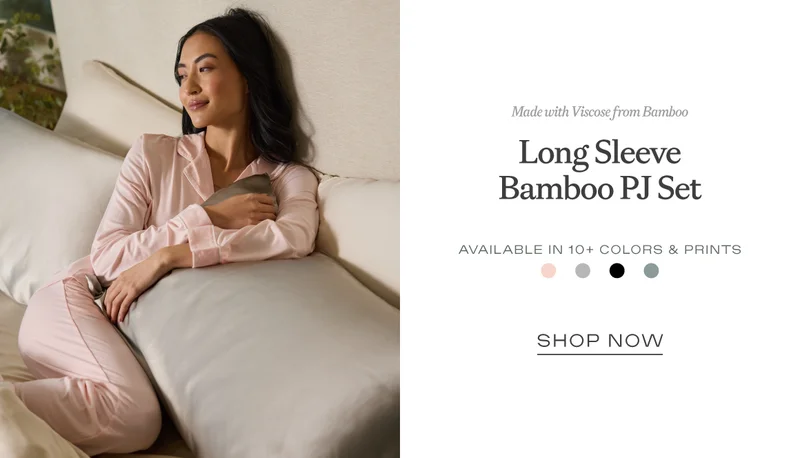 Long Sleeve Bamboo PJ Set
