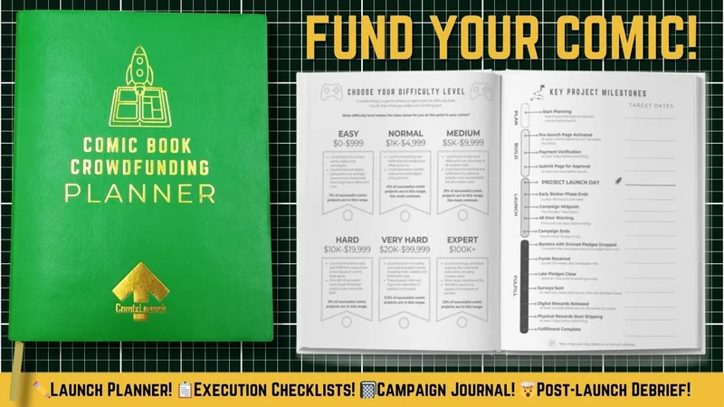 Comic Book Crowdfunding Planner