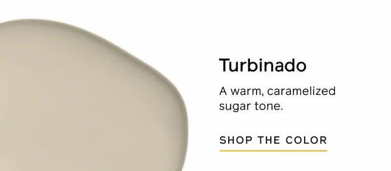 Turbinado: A warm, caramelized sugar tone. SHOP THE COLOR