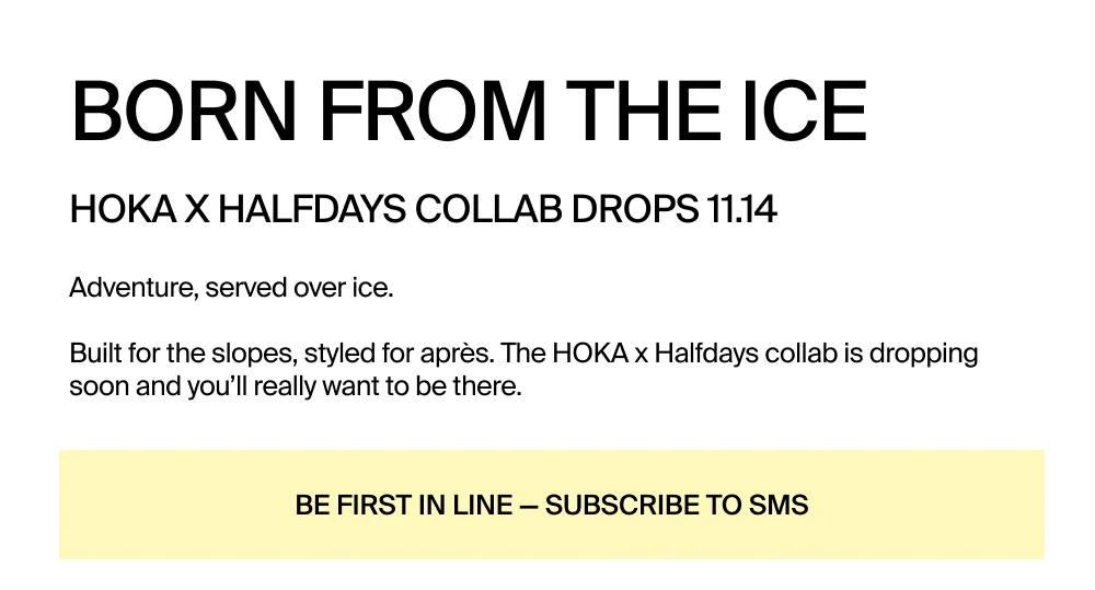 Subscribe to be notified first