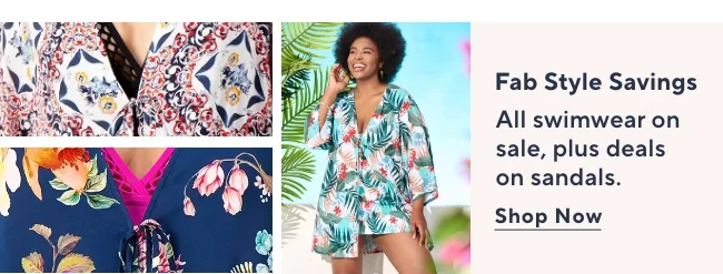 Swimwear & Sandals on Sale