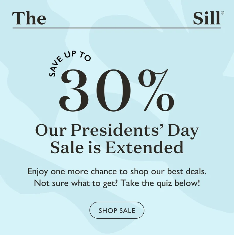 Our Presidents' Day Sale is Extended. Enjoy one more chance to shop our best deals. Not sure what to get? Take the quiz below!