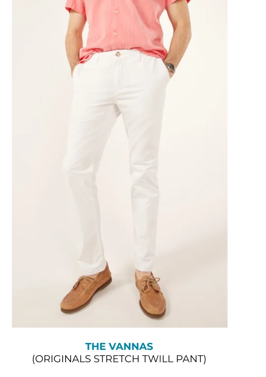 Originals Stretch Twill Pant: The Vannas
