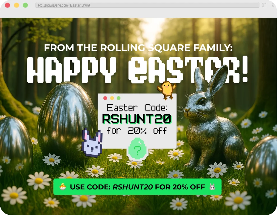 The Easter Egg Hunt Ends Soon!