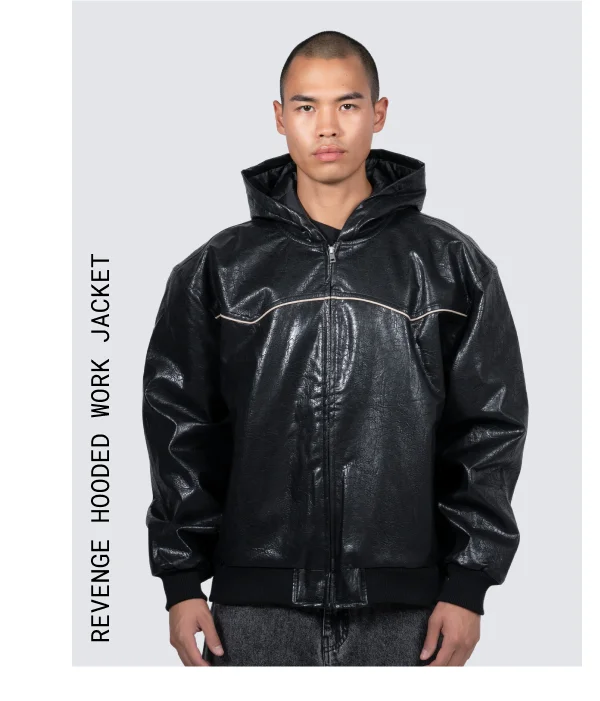 REVENGE HOODED WORK JACKET
