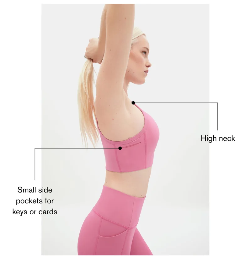 High neck Built-in support band