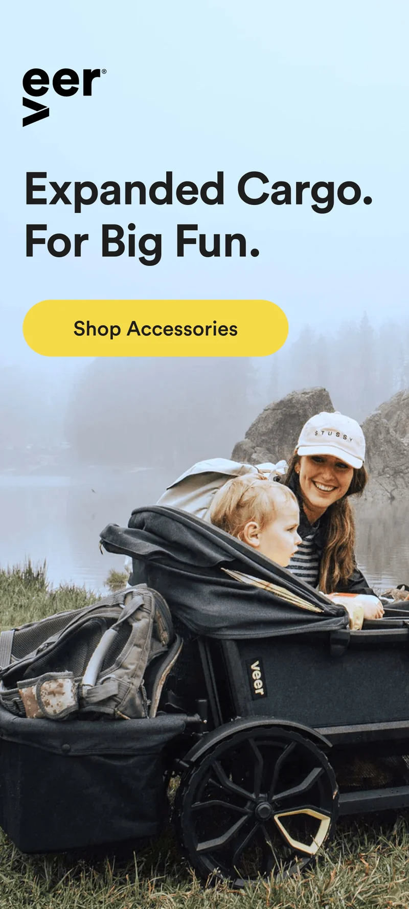 expanded cargo. for big fun. | shop accessories