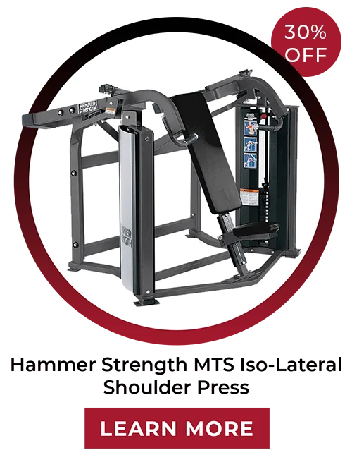 30% OFF | Hammer Strength MTS Iso-Lateral Shoulder Press