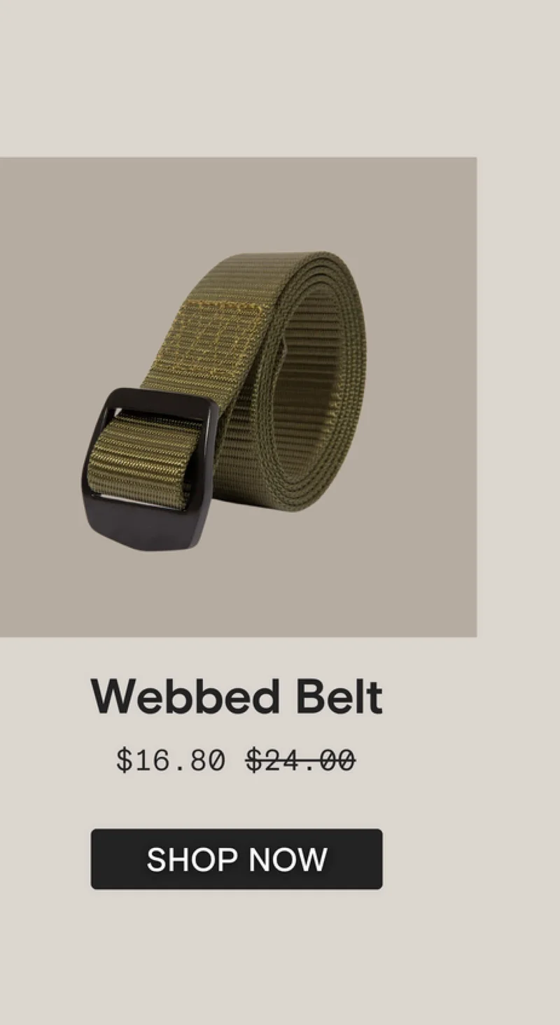 Webbed Belt