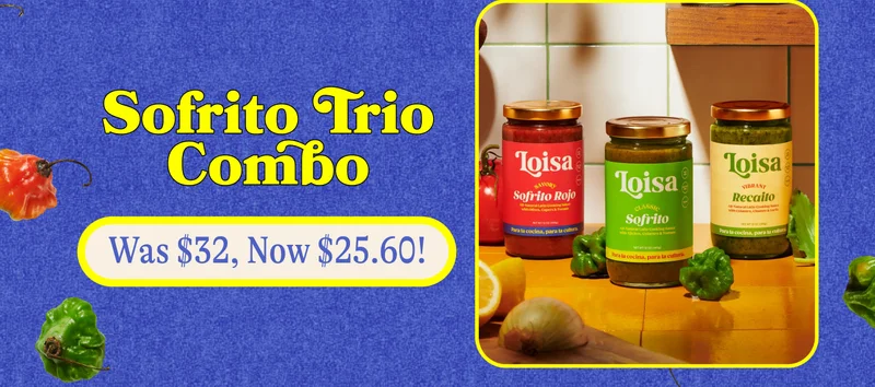 Sofrito Trio Combo (was $32, now $25.60!)