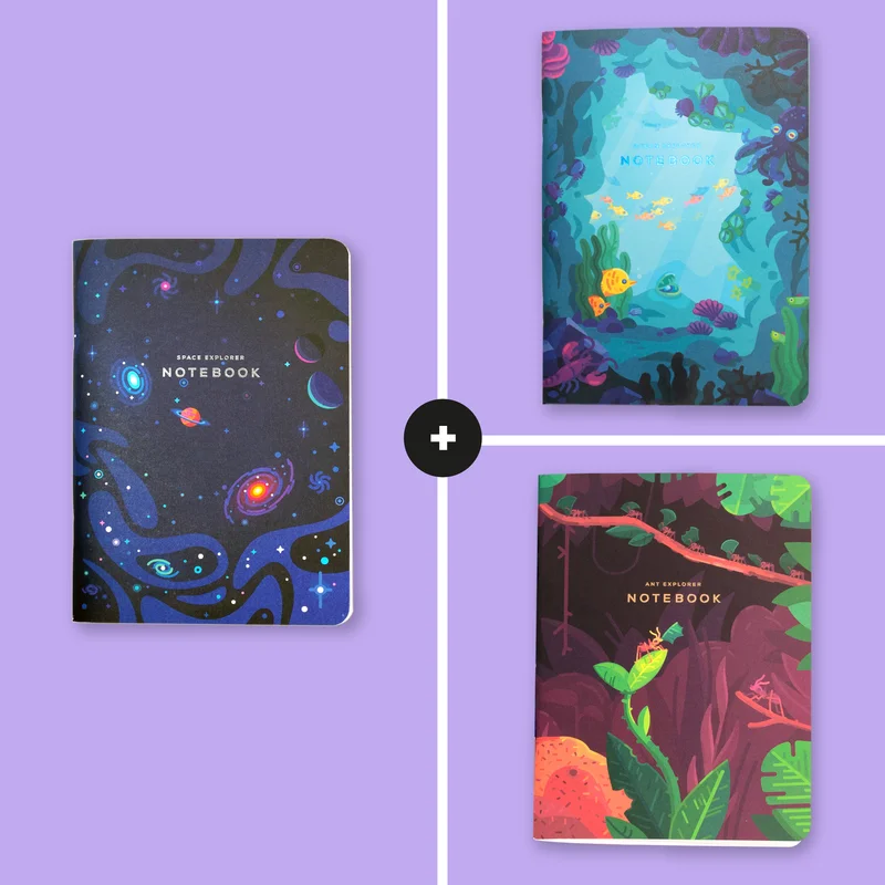 Image of Explorer Notebook Bundle