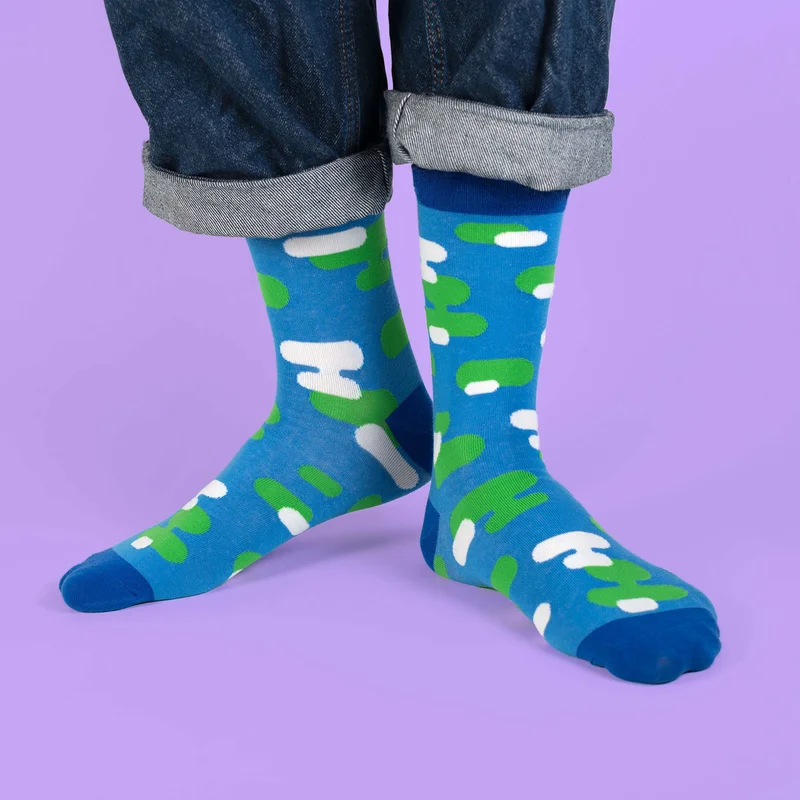 Image of Earth Pattern Socks