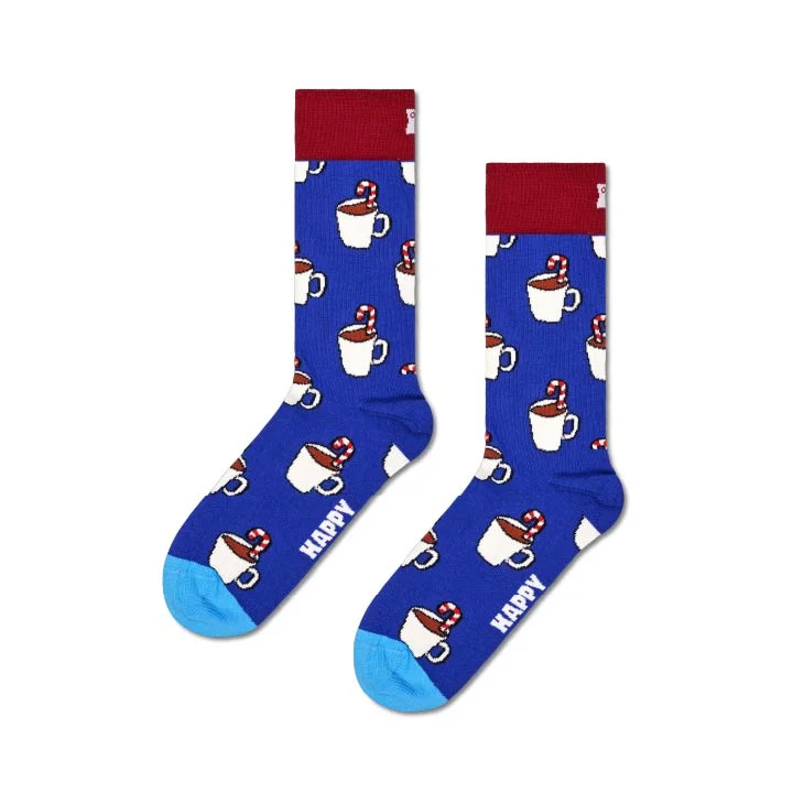 Candy Cane Cocoa Sock