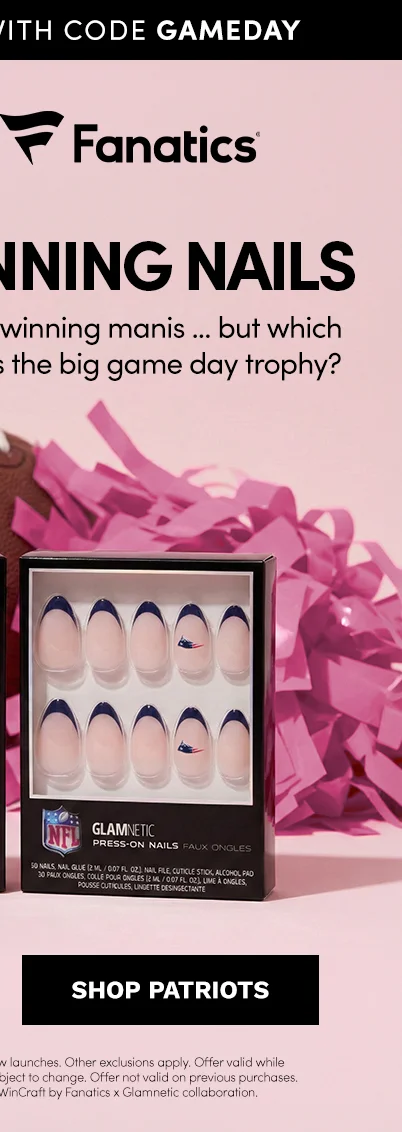 Shop New England Patriots Press-On Nail Set
