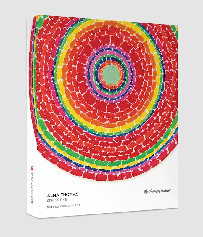 An Alma Thomas-inspired jigsaw puzzle