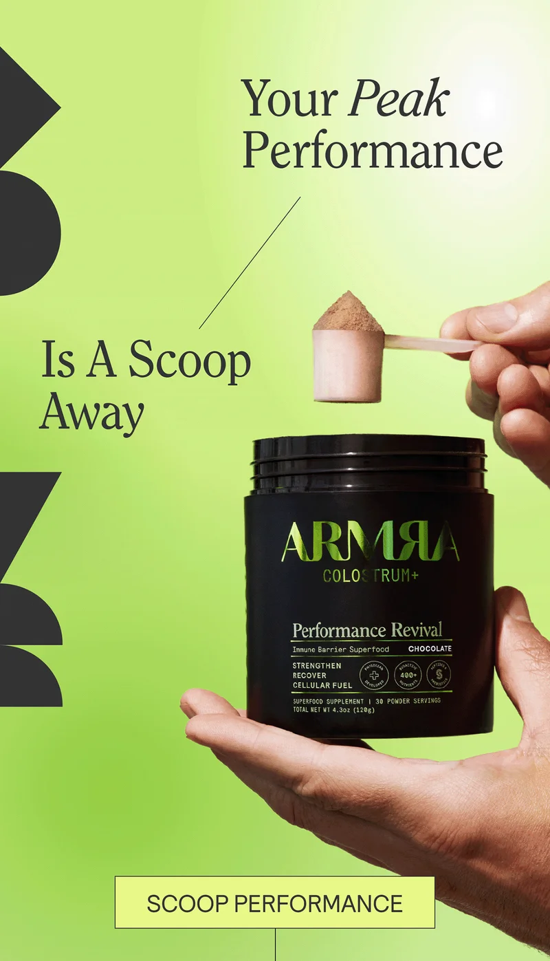 Your Peak Performance Is A Scoop Away