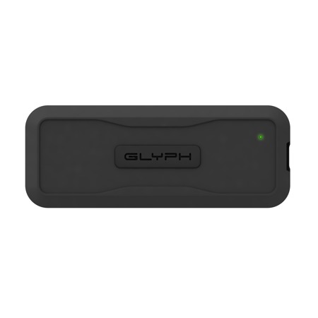 Glyph Technologies Atom EV 4TB USB 3.2 Gen 2 Type-C Portable External SSD, Black