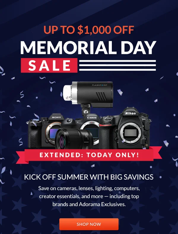Up To $1000 OFF — Memorial Day Sale | Kick Off Summer with Big Savings | Shop Now