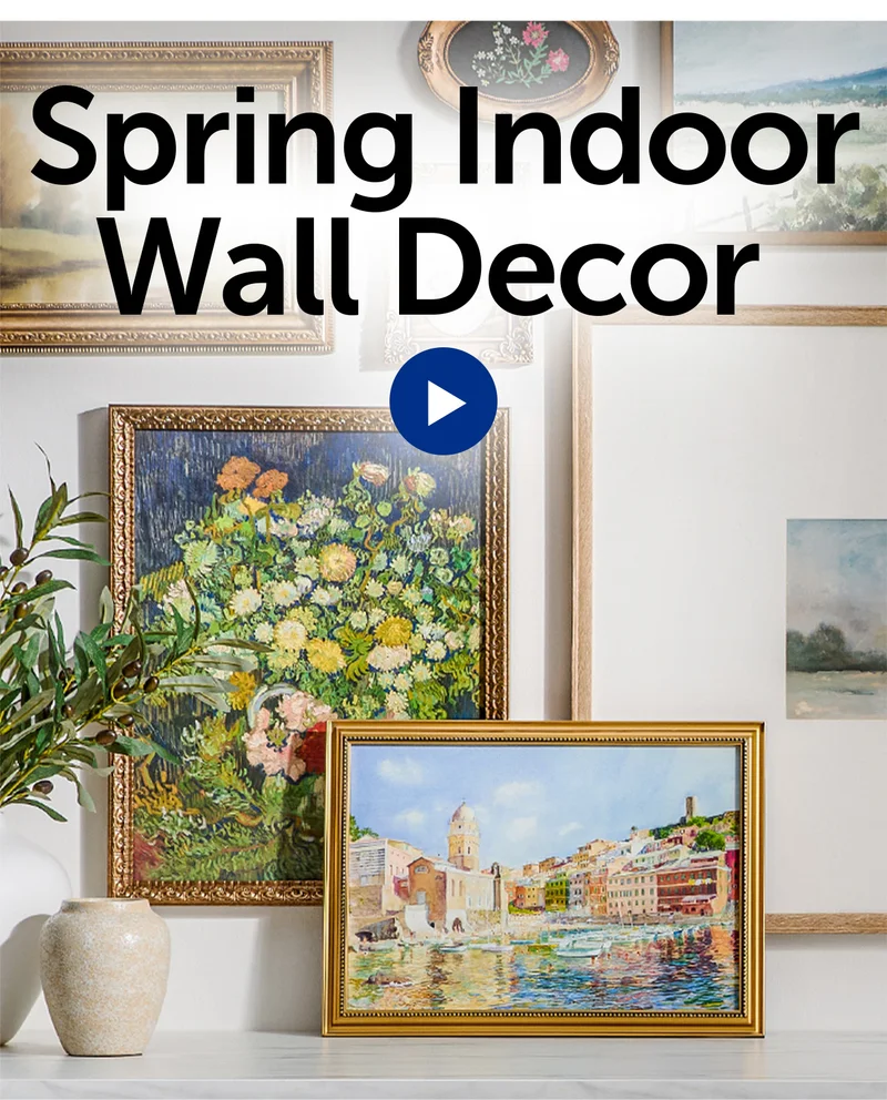 Click Here To Watch Our Spring Indoor Wall Decor