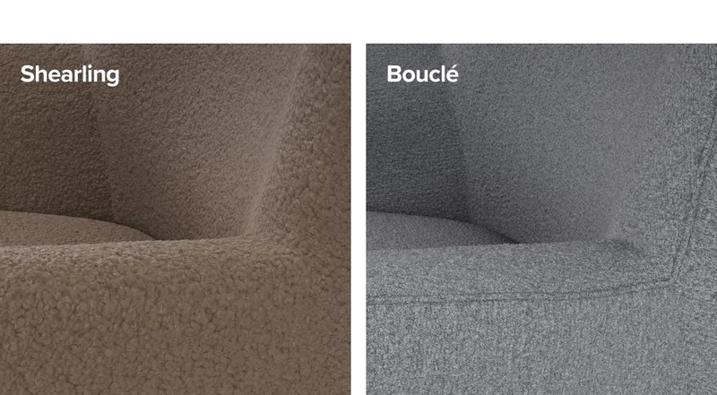 Shearling and. Boucle