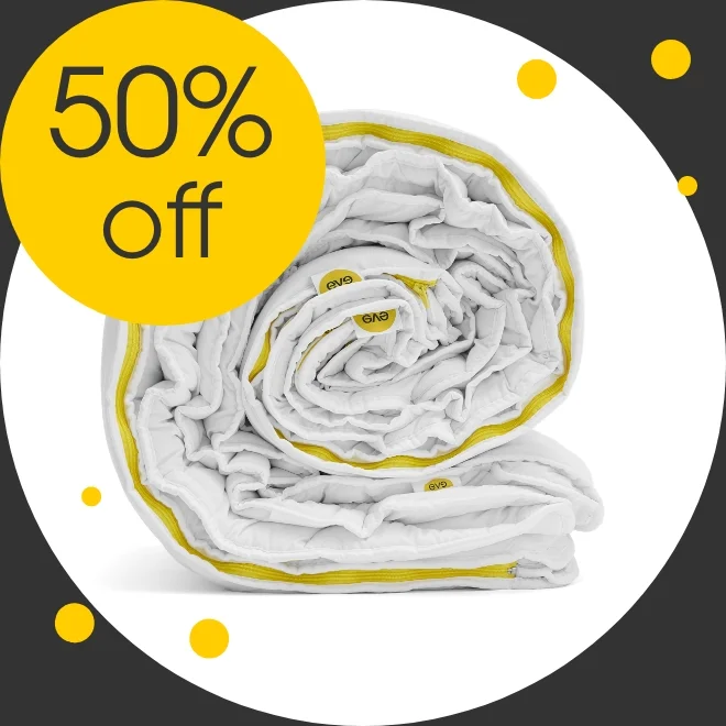 50% off the wunderflex duvet