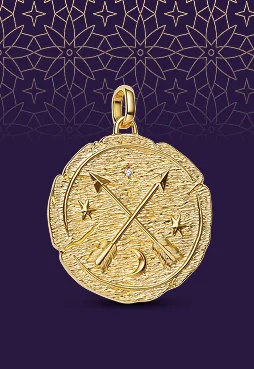 Oversized Cruising Arrows Locket Charm
