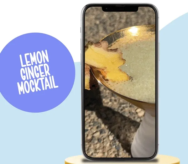 Lemon Ginger Mocktail