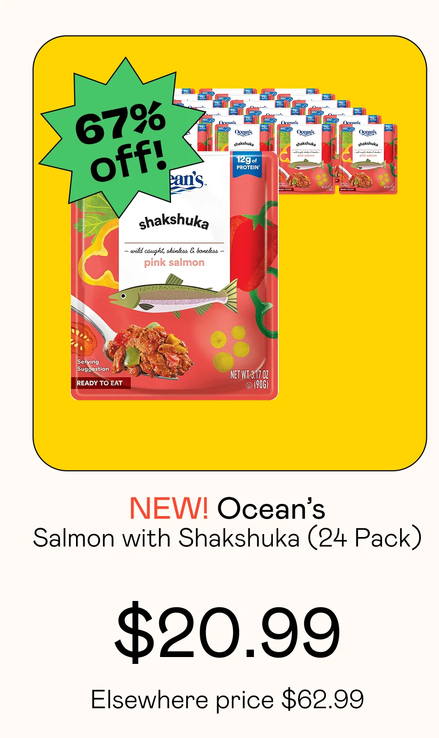 Salmon with Shakshuka (24 Pack)