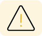 A warning sign.