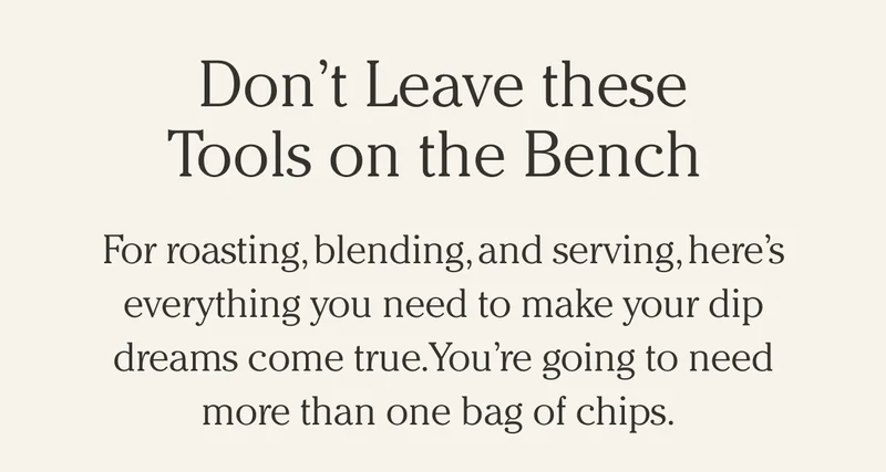Don't Leave these Tools on the Bench