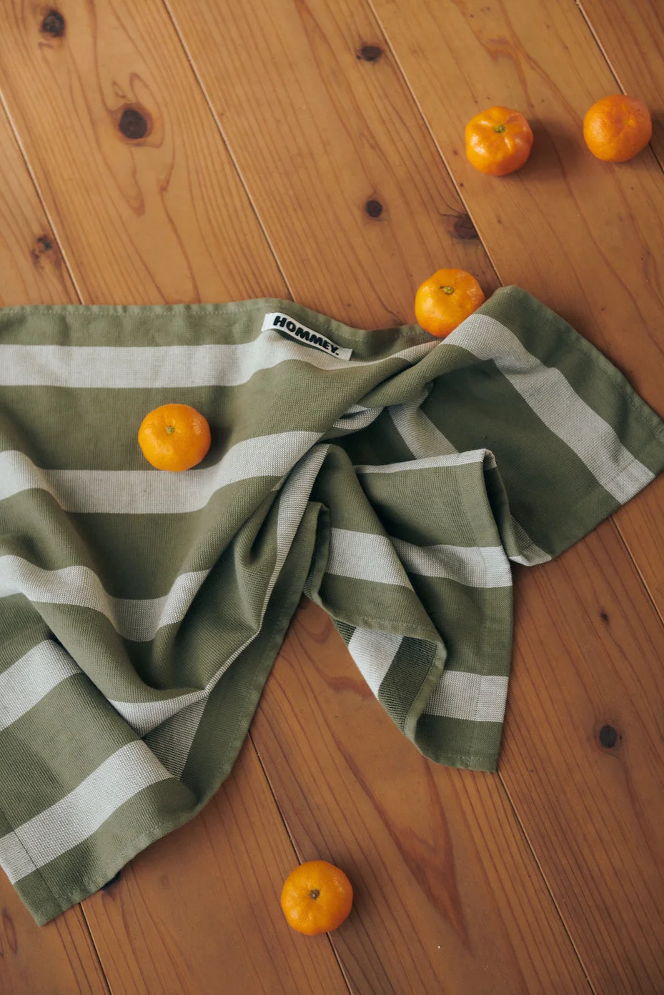 Image of Tea Towel - Matcha Stripes