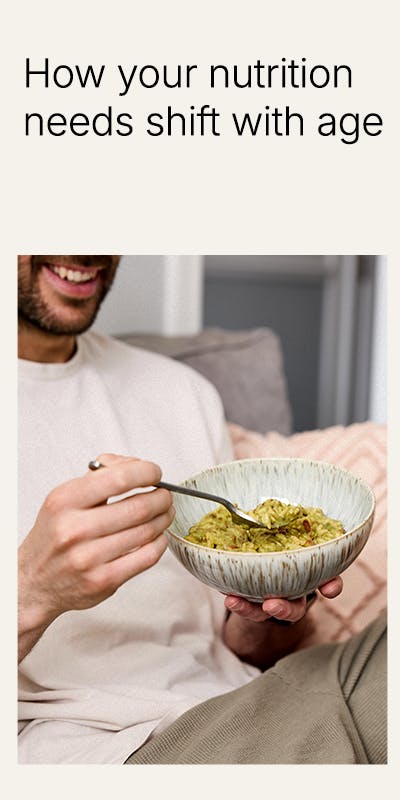 Nutrition & age - Top Banner