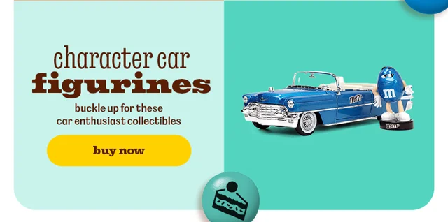 CHARACTER CAR FIGURINES