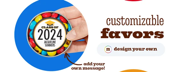 CUSTOMIZABLE FAVORS