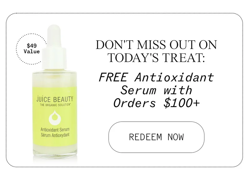 Free Antioxidant Serum with Orders $100+
