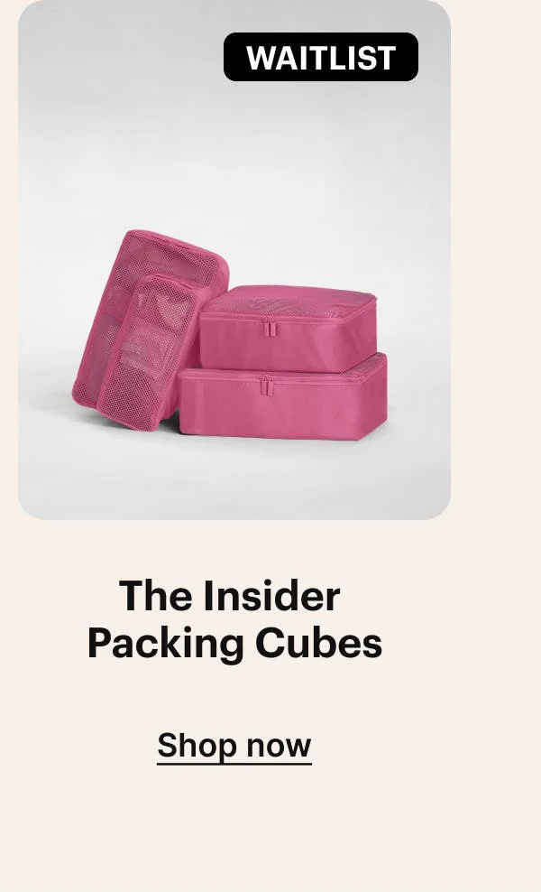The Insider Packing Cubes