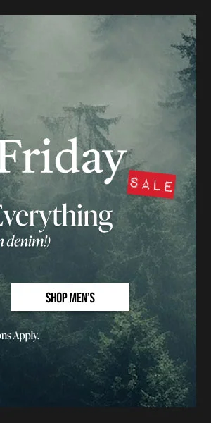 40% off Everything (yes, even denim!) Shop Men's