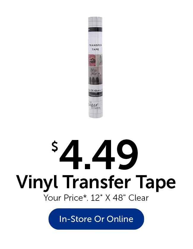 Vinyl Transfer Tape