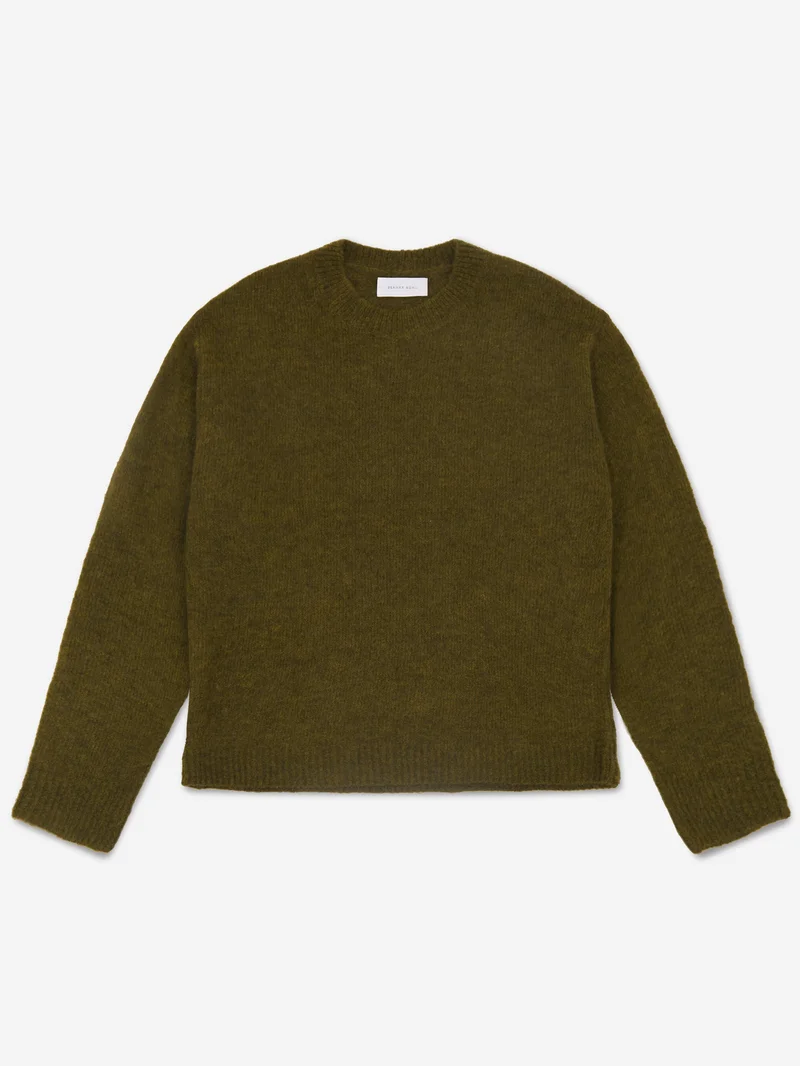 Image of Berner Kuhl Alpaca Drop Crew Knit - Rock