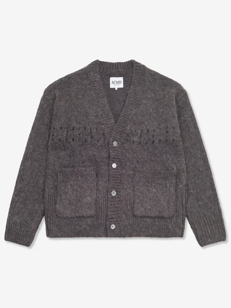 Image of ACMH by Magic Castles Martha Pocket Cardigan - Charcoal