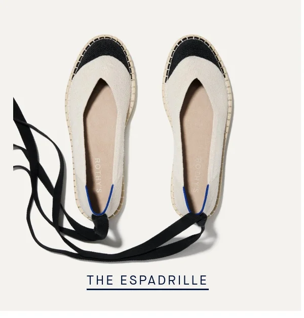THE ESPADRILLE THE ESPADRILLE